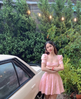 Đầm xòe tay vets